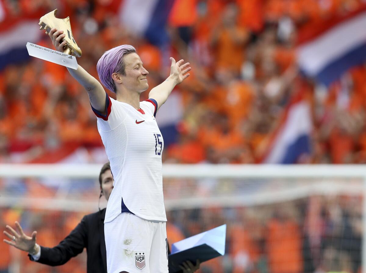 Megan Rapinoe among group of 'trailblazing' women replacing Victoria's  Secret angels