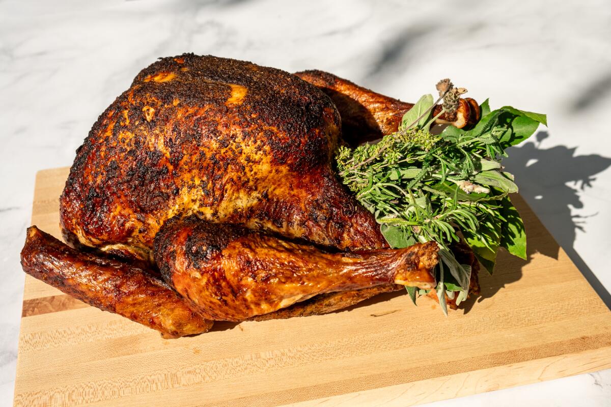 A whole turkey from Superba Food + Bread