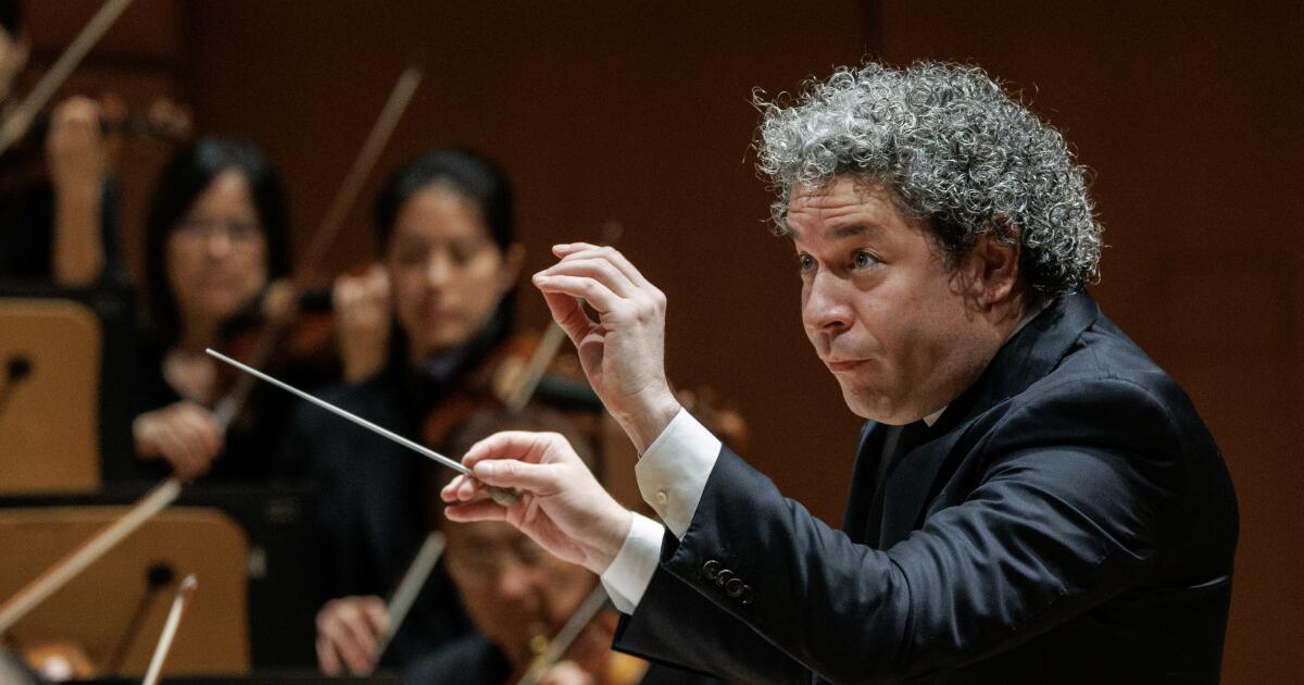 Column: Gustavo Dudamel has two several years remaining on his L.A. Phil agreement, but we now feel his absence