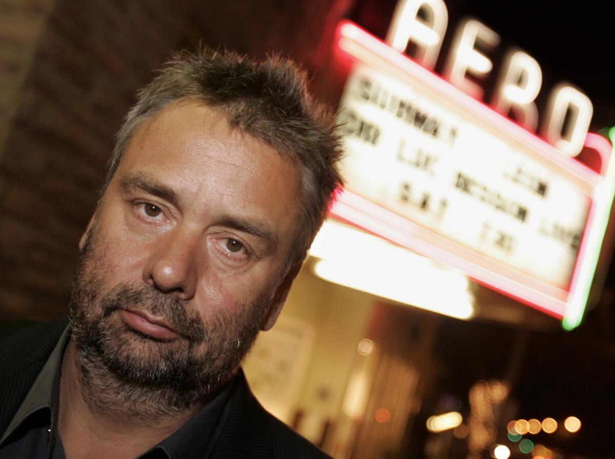 Writer, director and producer Luc Besson, at a tribute to him at the Aero Theatre in Santa Monica in 2007.