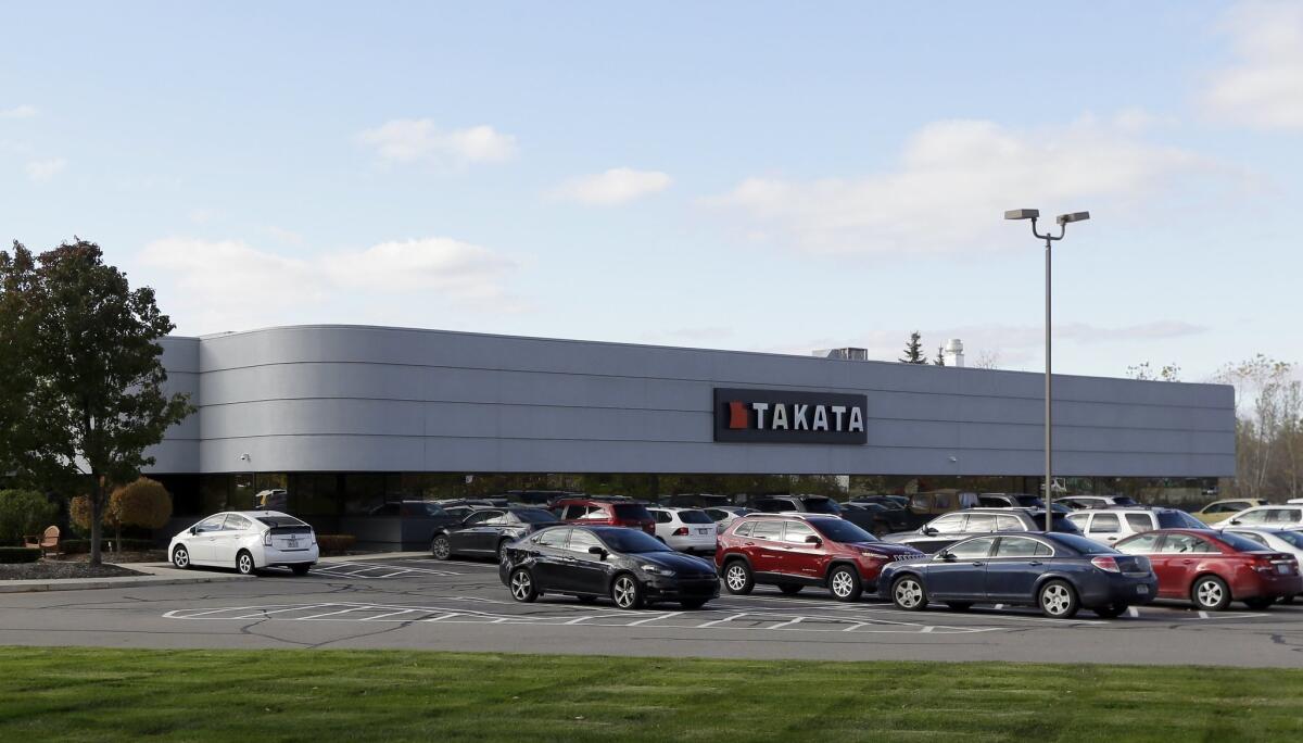 Air bags manufactured by the Takata Corp. are the subject of recalls by the National Highway Traffic Safety Administration. Another recall was announced Saturday.
