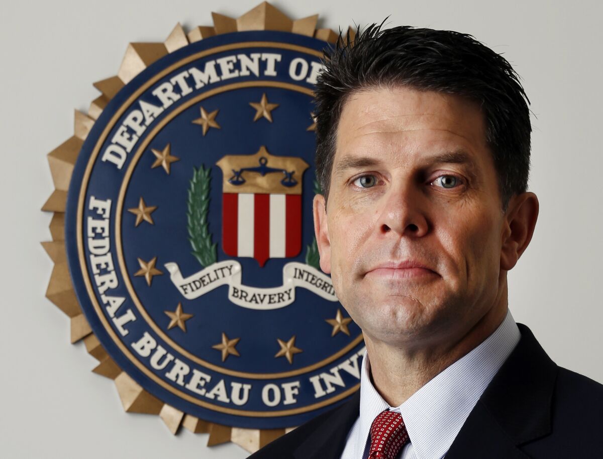David Bowdich was recently named the assistant director in charge of the Los Angeles Field Office of the Federal Bureau of Investigation.