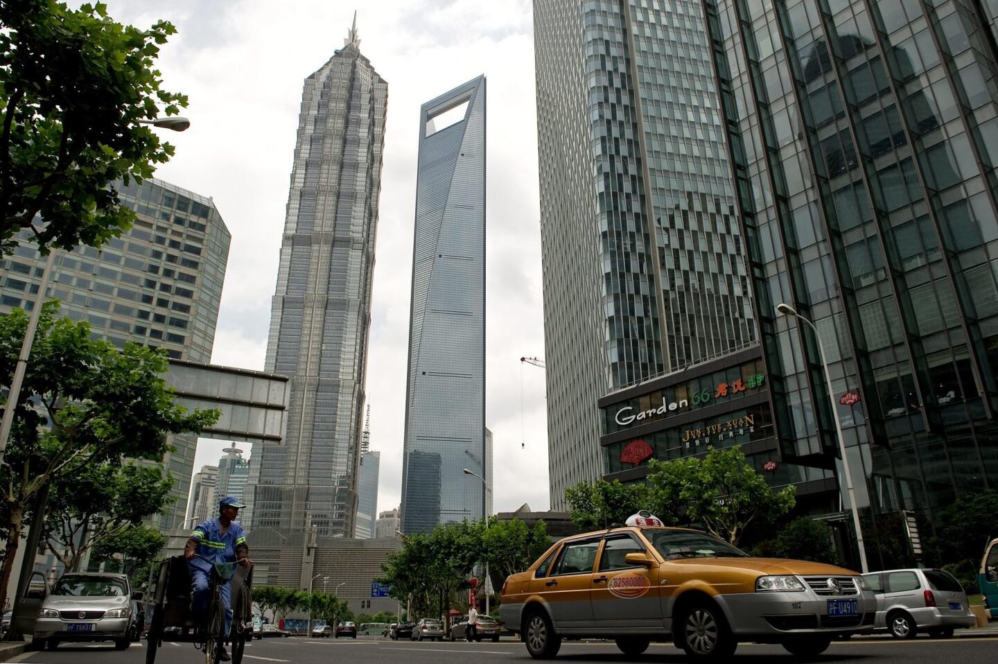 9. Shanghai World Financial Center, Shanghai (1,614 feet)