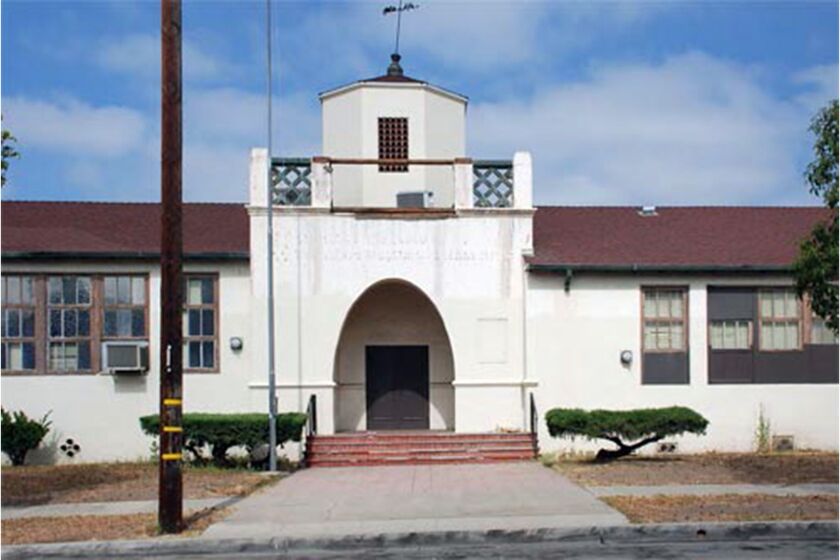 The Lydia Killefer School in Orange is one of the historic places on the most endangered list of Preserve Orange County, a recently organized historic conservation group. (Courtesy of Preserve Orange County)