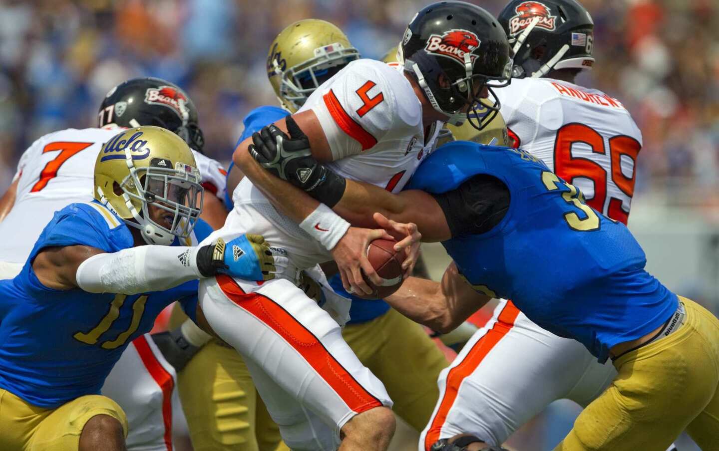 Anthony Barr, Jordan Zumwalt, Sean Mannion