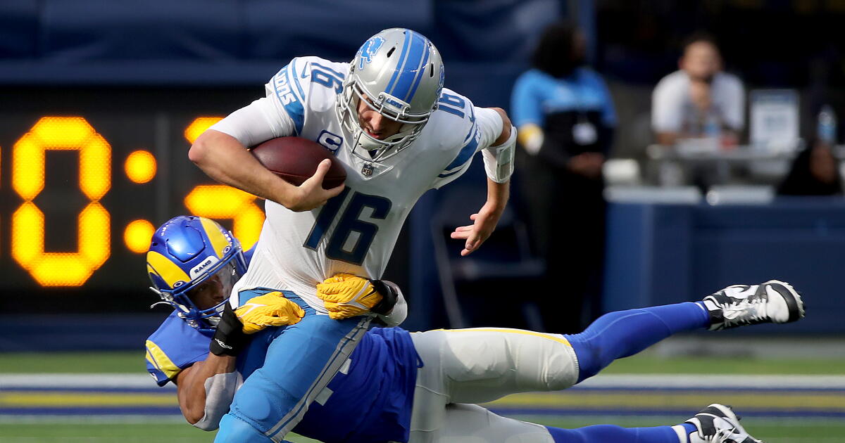 Lions Rams Td Rams' 28-19 victory over Detroit Lions by the numbers - Los Angeles Times