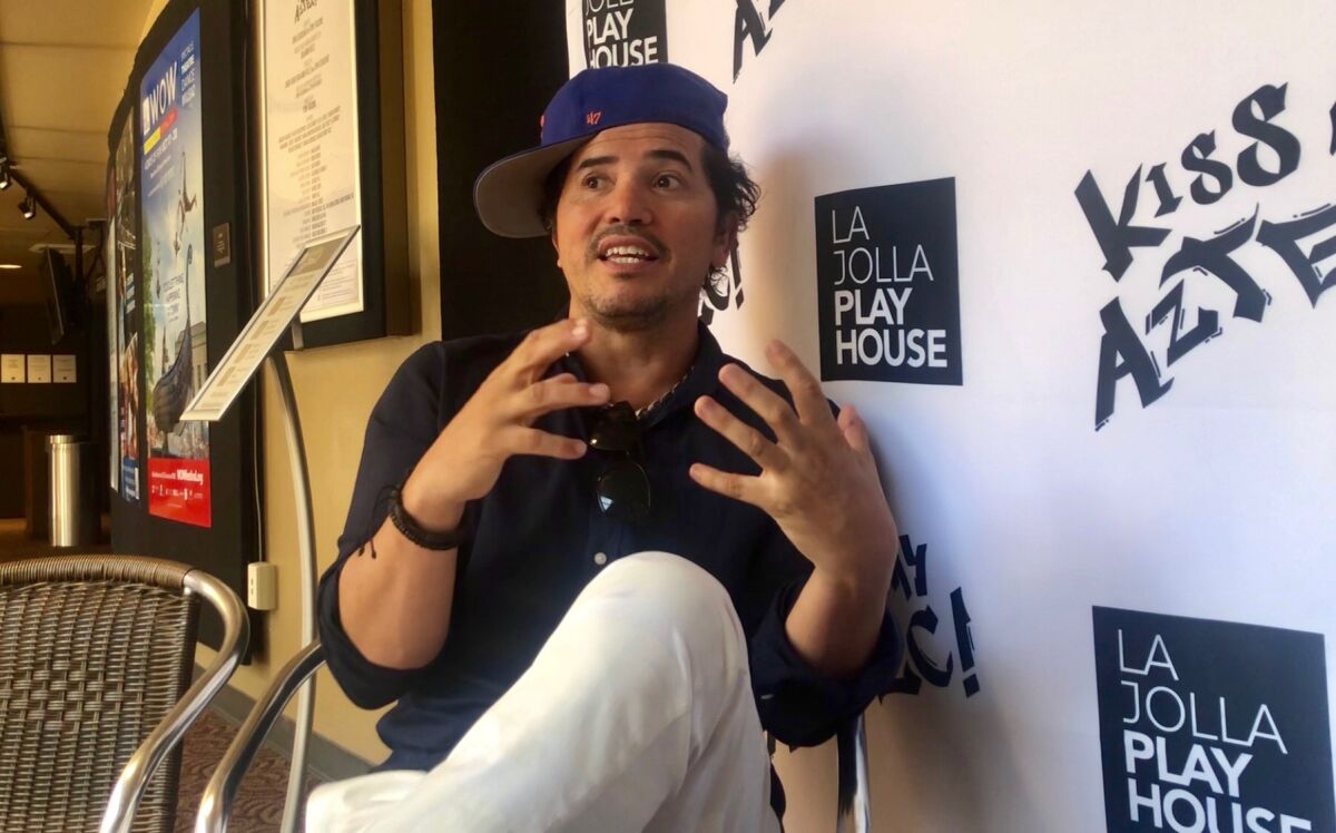 Actor and director John Leguizamo at the La Jolla Playhouse in September 2019.