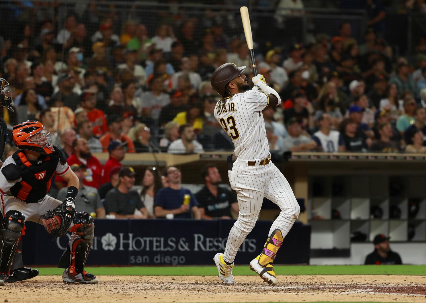 Fernando Tatis Jr. belts first homer since suspension, Padres