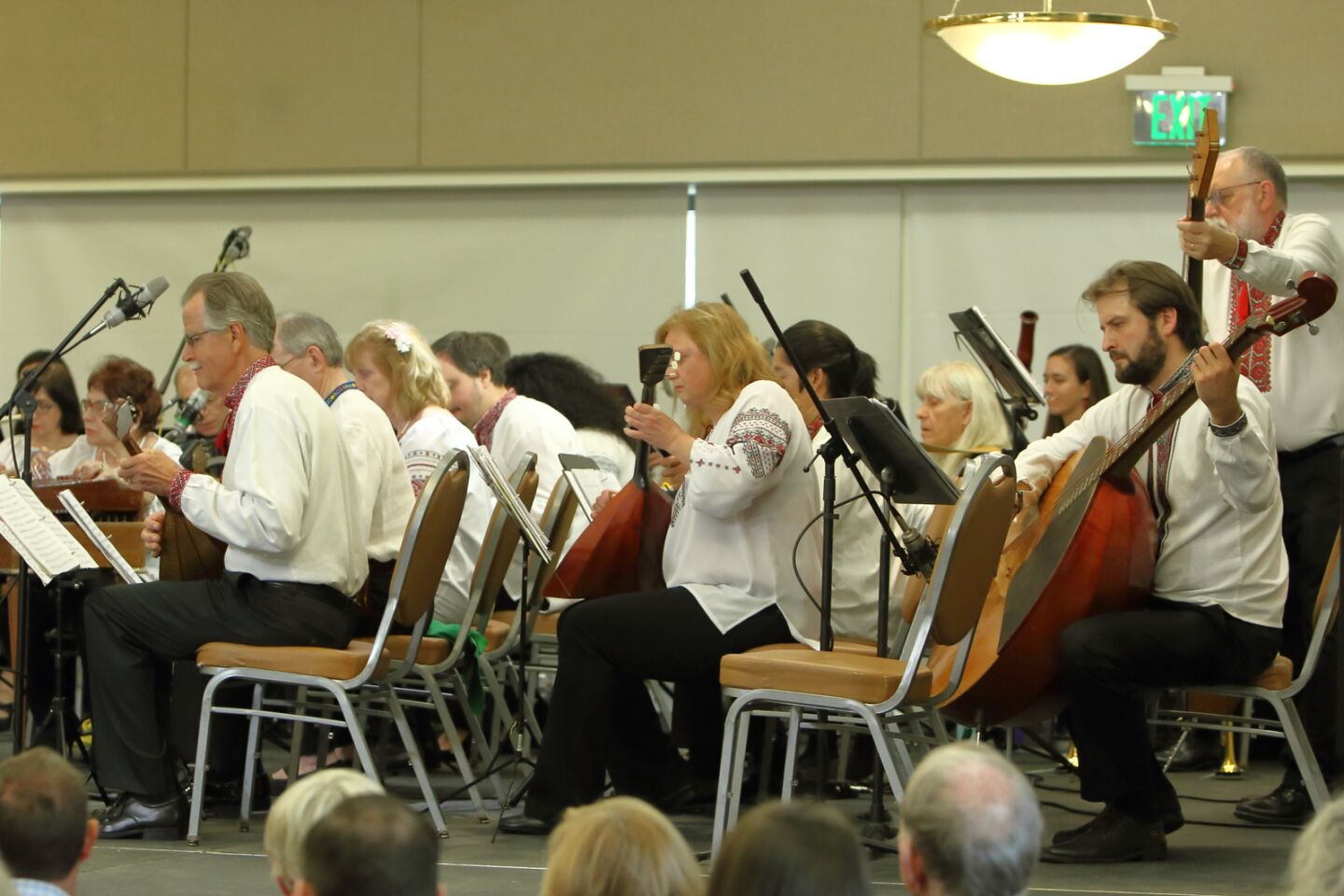 The 25th anniversary concert of the Los Angeles Balalaika Orchestra at the Encinitas Community Center