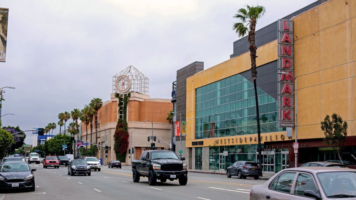 Landmark Theatres has three L.A. locations, including its flagship theater at the Westside Pavilion shopping mall on Pico Boulevard.