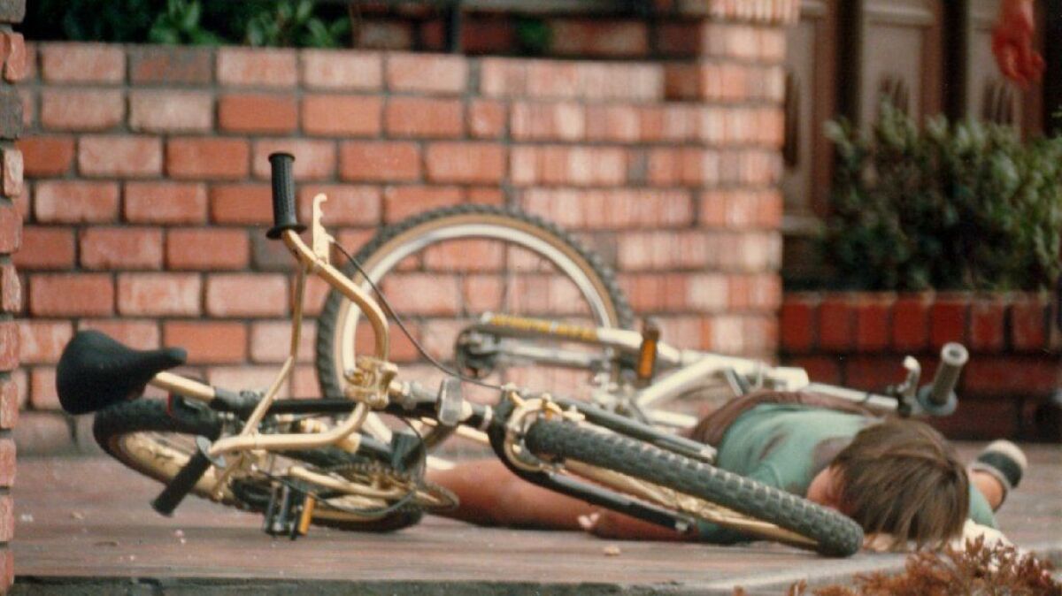 This photo of Omar Hernandez lying next to his bicycle on July 18, 1984, became a symbol of the devastating San Ysidro McDonald's massacre. The 11-year-old boy was among 21 people killed by James Oliver Huberty.