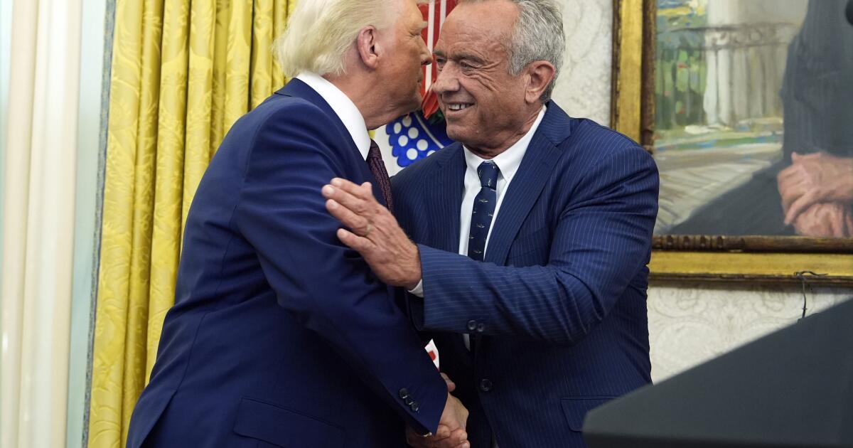 Robert F. Kennedy Jr. confirmed and sworn in as the nation's health secretary