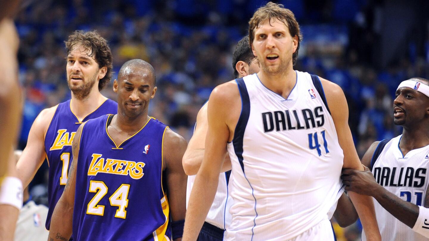 Kobe Bryant, Dirk Nowitzki