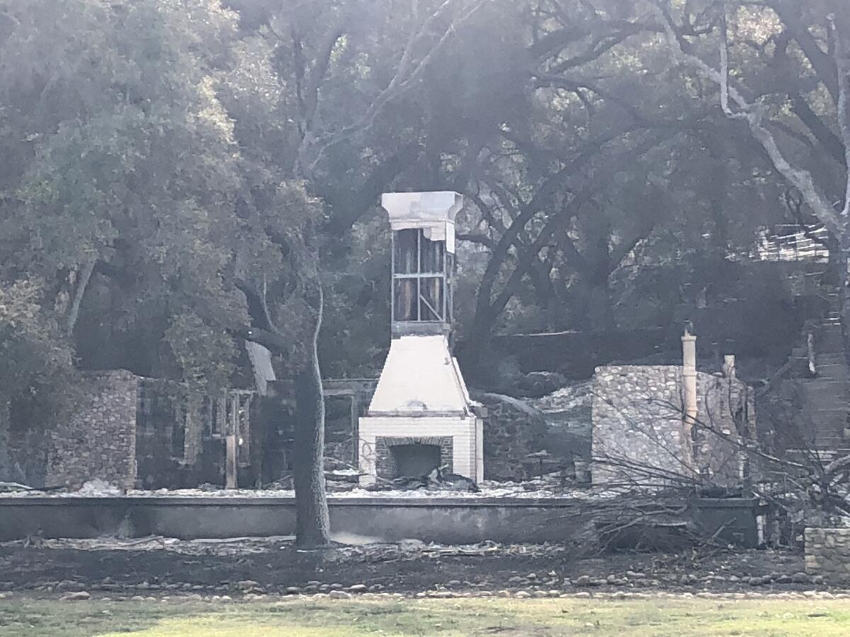 The Peter Strauss Ranch, named for an Emmy-winning actor, was decimated by the Woolsey fire.