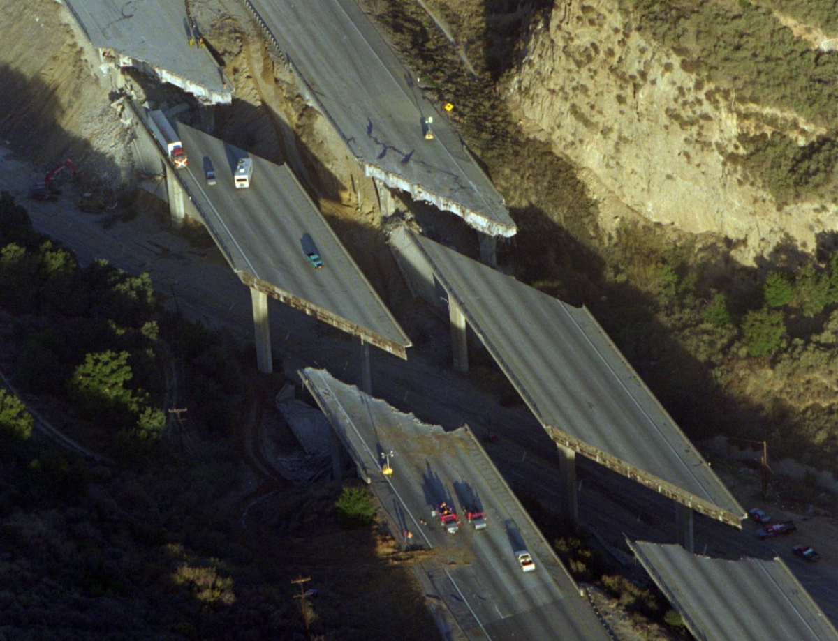 Interstate 5 near Newhall.