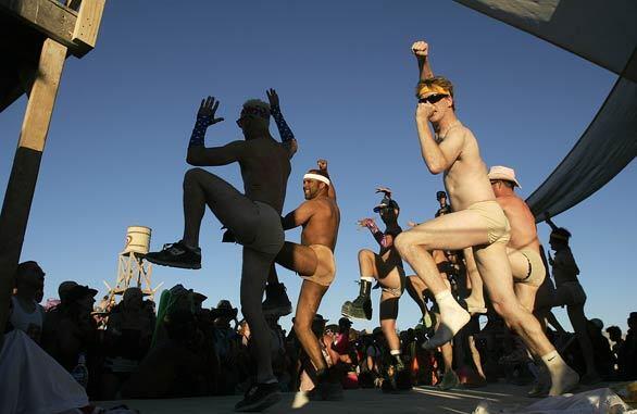Burning Man - Yatta dancers