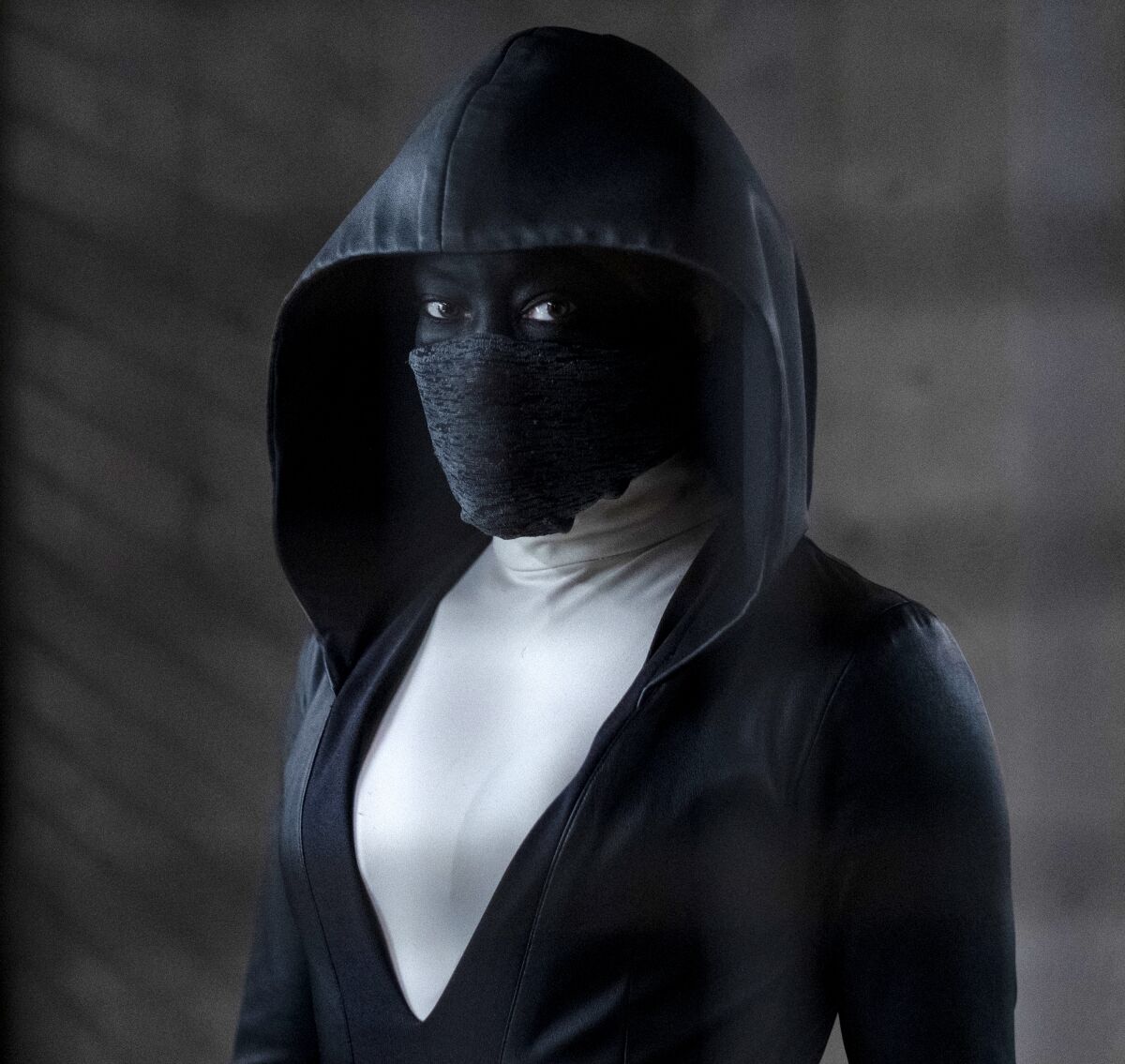 Regina King as Sister Night in "Watchmen" on HBO.