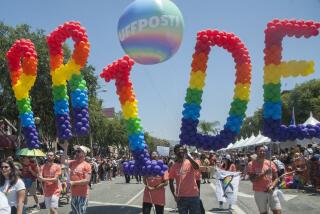 The 2019 LA Pride parade in West Hollywood drew thousands to enjoy West Hollywood festivities.