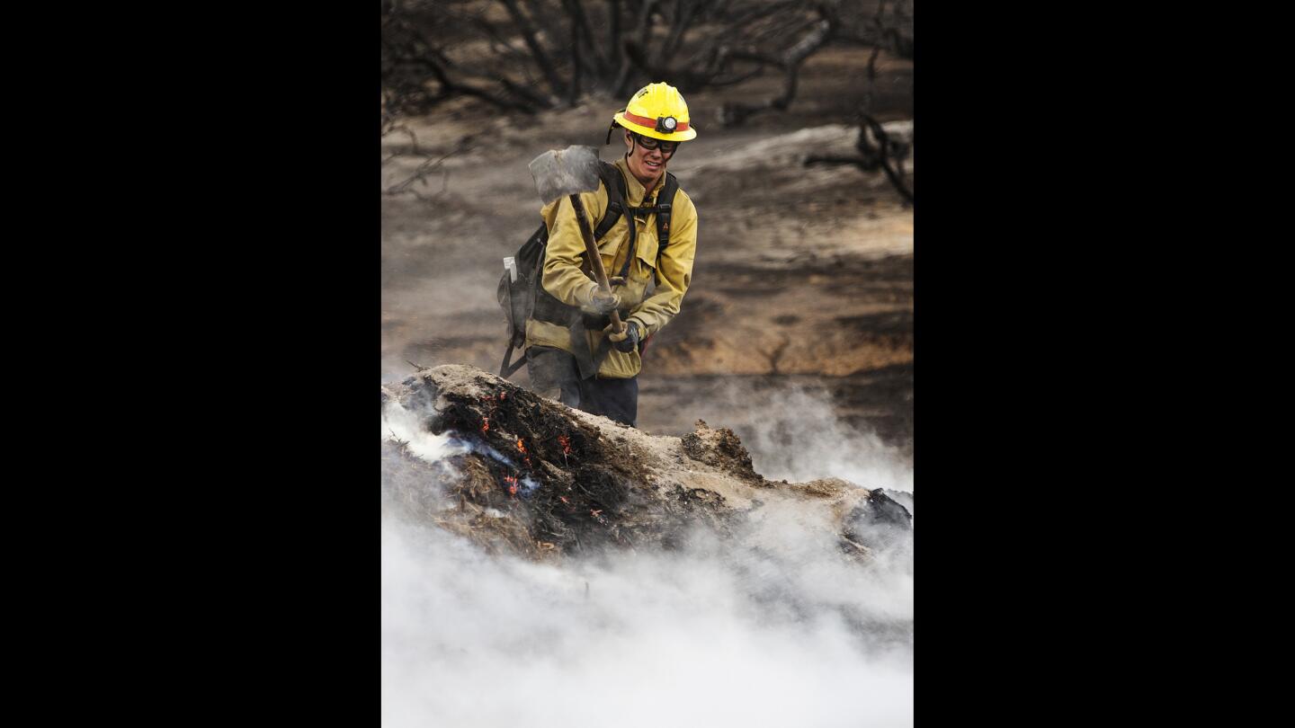 Cajon Pass fire