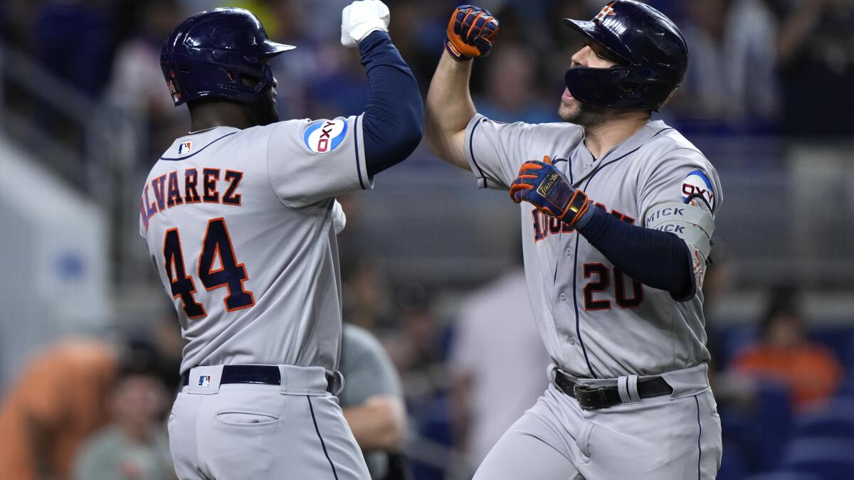 Nothing went right for Marlins' Luzardo in 12-5 loss to Astros