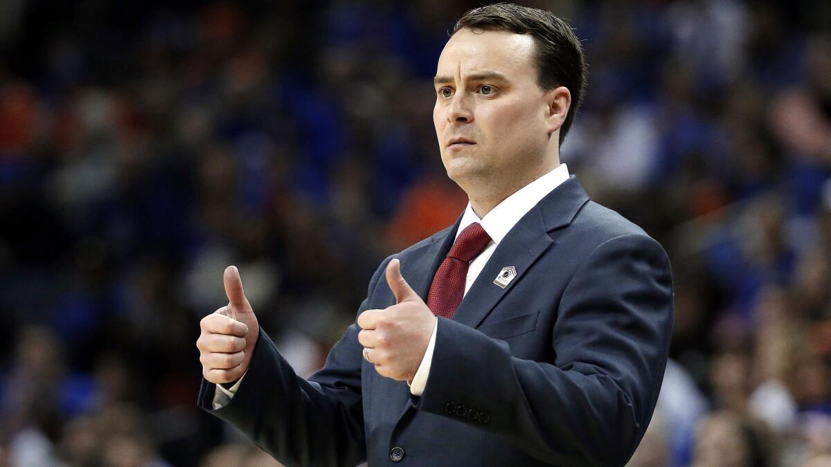 Archie Miller has a career college coaching record of 139-63. (Mark Humphrey / Associated Press)