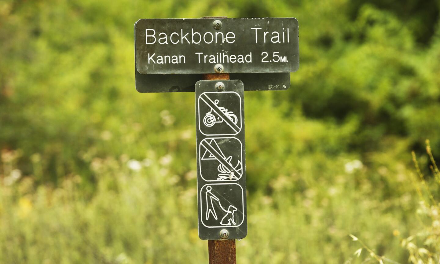 Backbone Trail in Santa Monica Mountains