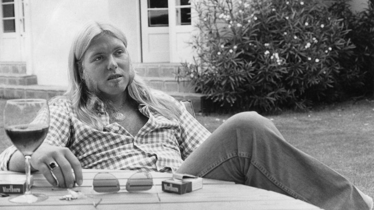 Gregg Allman in 1976.