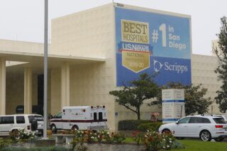 San Diego agreed to pay $497,500 to Scripps Health to settle a suit over a water leak at Scripps Green Hospital in 2017.