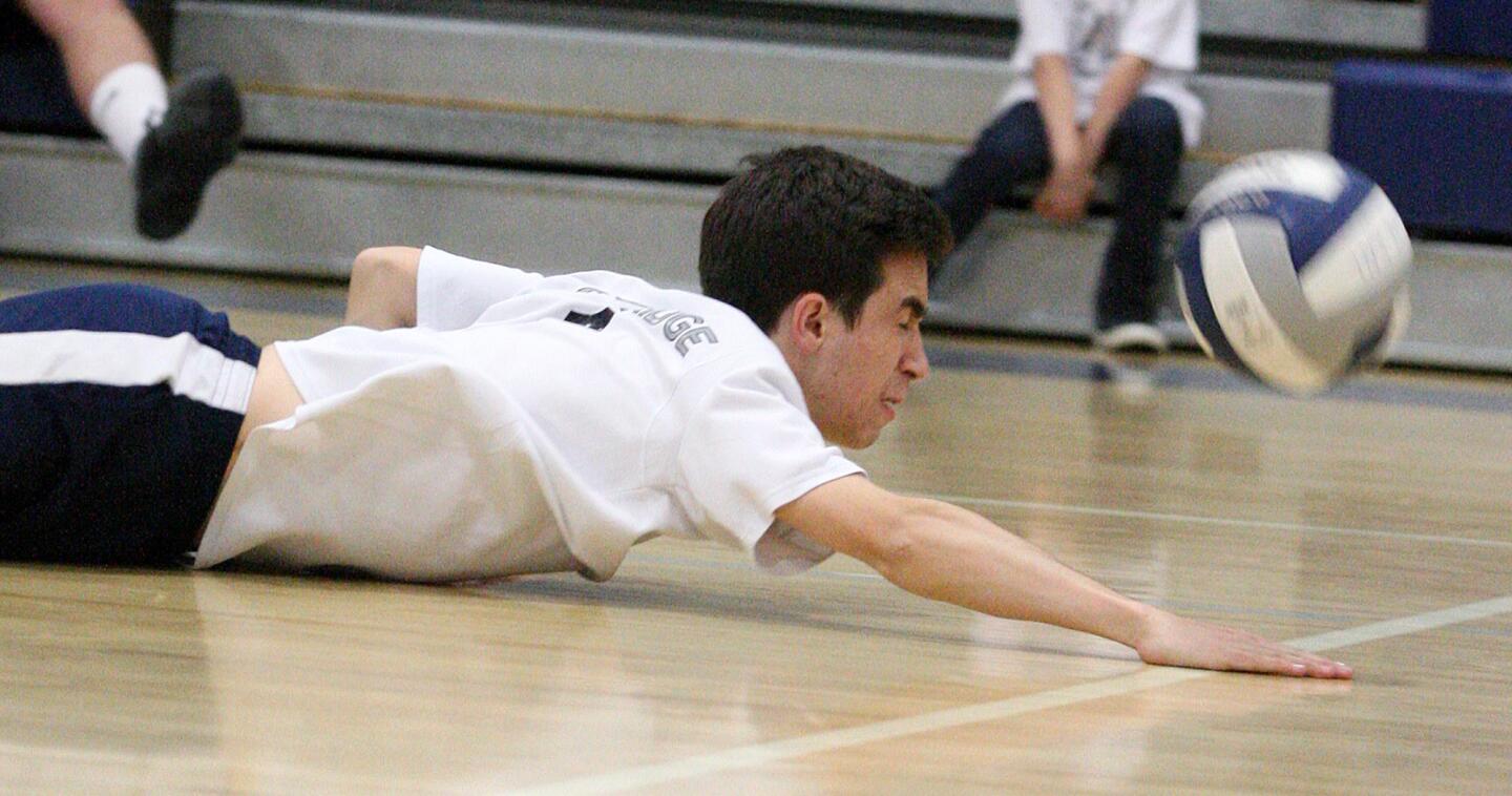 Photo Gallery: First round CIF boys volleyball, Flintridge Prep vs. Nuview Bridge