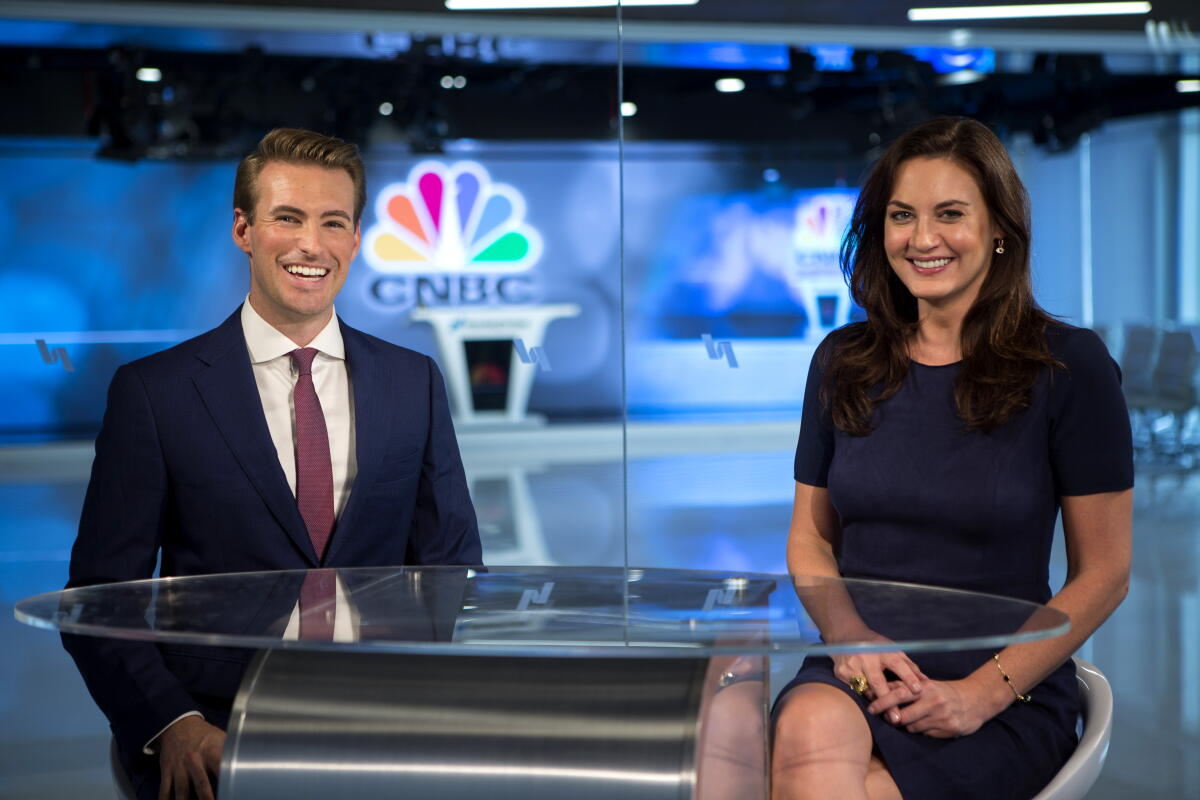 Rasheed Gamble Hadley Gamble leaves CNBC after Jeff Shell firing - Los Angeles Times