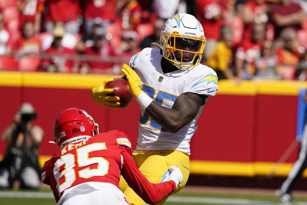 Chargers rally to beat turnover-prone Chiefs 30-24 in KC - The San