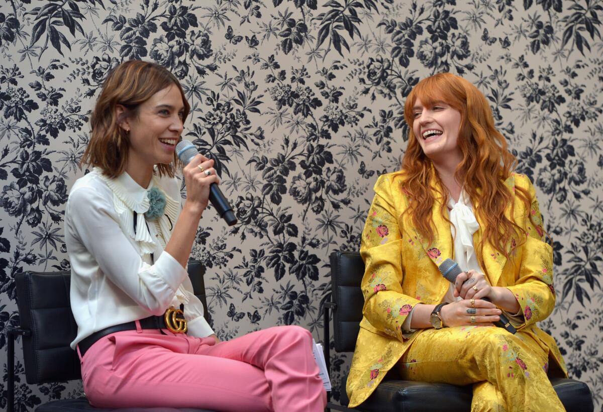 Grammys 2016: Florence Welch on Gucci, rock 'n' roll time, and