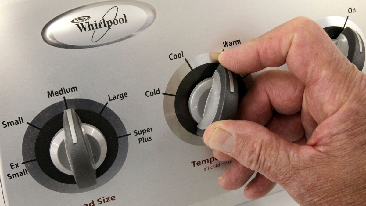 Whirlpool says it is losing market share in a key product category — washing machines — to Korean manufacturers LG and Samsung, and it's seeking U.S. protection.