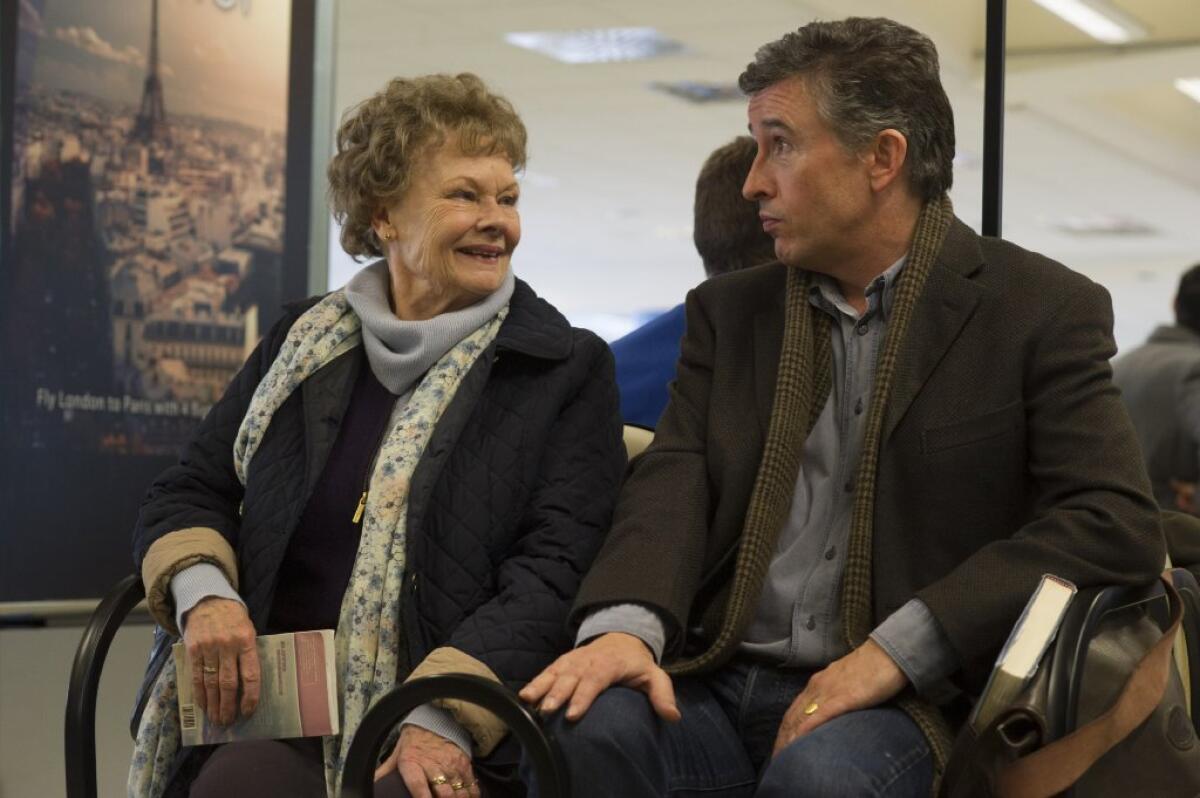 "Philomena," starring Judi Dench and Steve Coogan, was nominated for the USC Libraries Scripter Award, which honors not only the screenwriter but the author of the work on which it was based.
