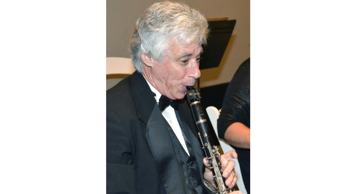 Among the phil's members who debuted the 2018-19 season with selections by Mendelsson, Mozart and Massenet was clarinetist Michael Arnold.