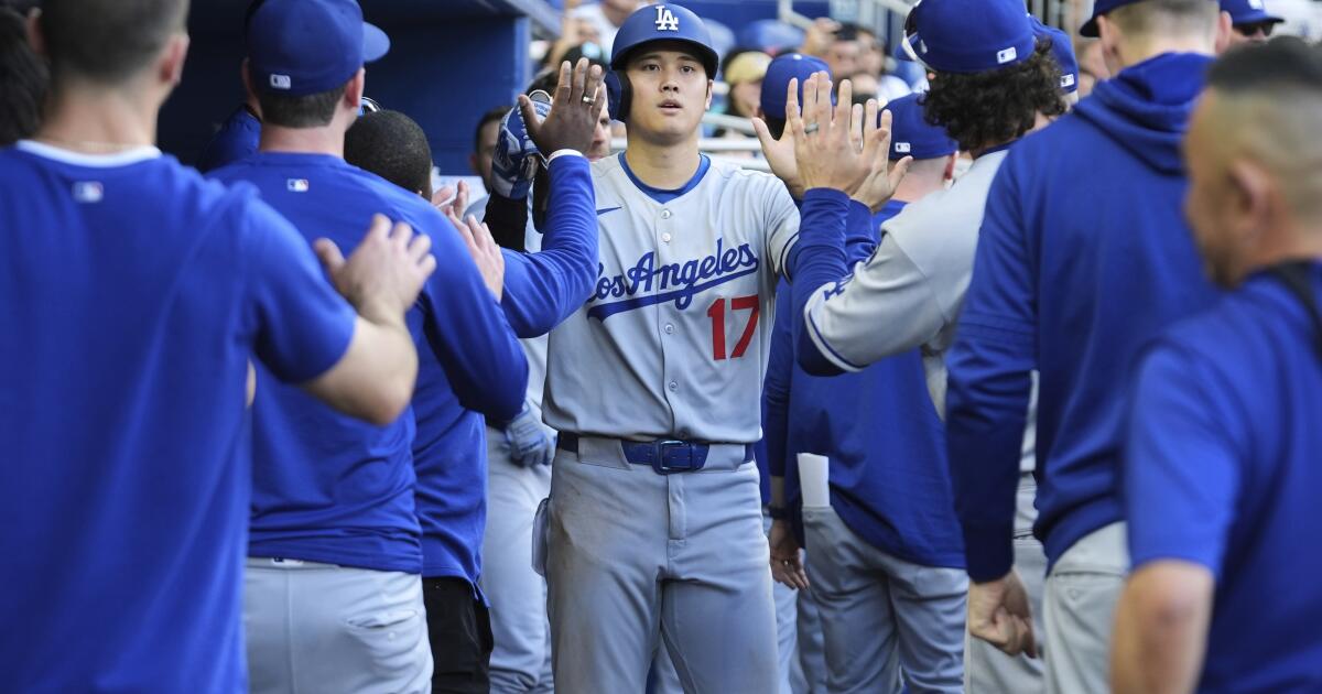 Evan Phillips goes on IL, but Dodgers bounce back with blowout win against Marlins
