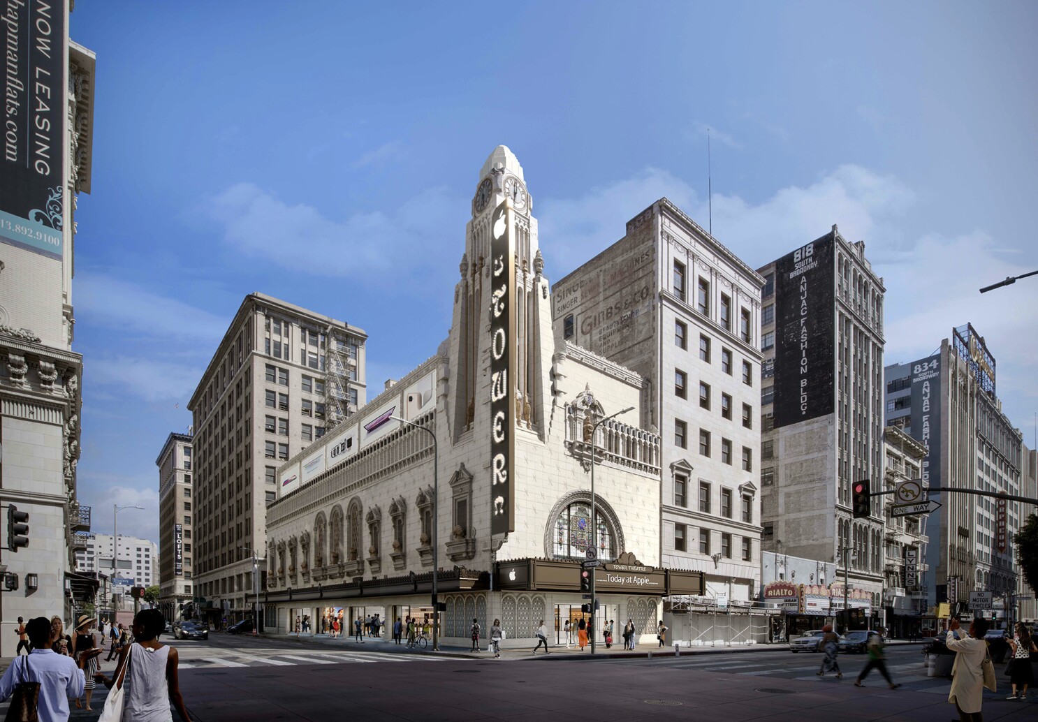 At The Historic Downtown La Tower Theatre Apple Plans A Store And Event Space Unlike Any Other - Los Angeles Times