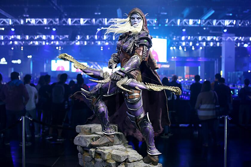 A general view of the atmosphere at BlizzCon 2019 at the Anaheim Convention Center in Anaheim, CA on Nov. 1, 2019. 