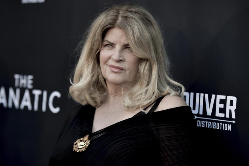 Kirstie Alley at a premiere