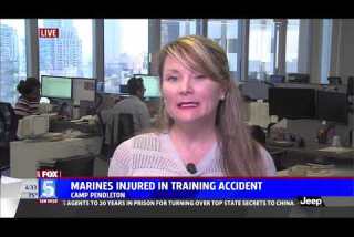 5 Marines in critical condition after Camp Pendleton training accident