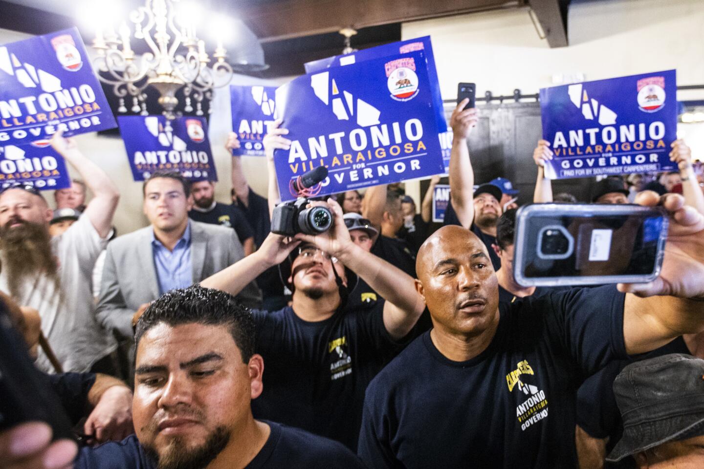 Gubernatorial candidate Antonio Villaraigosa