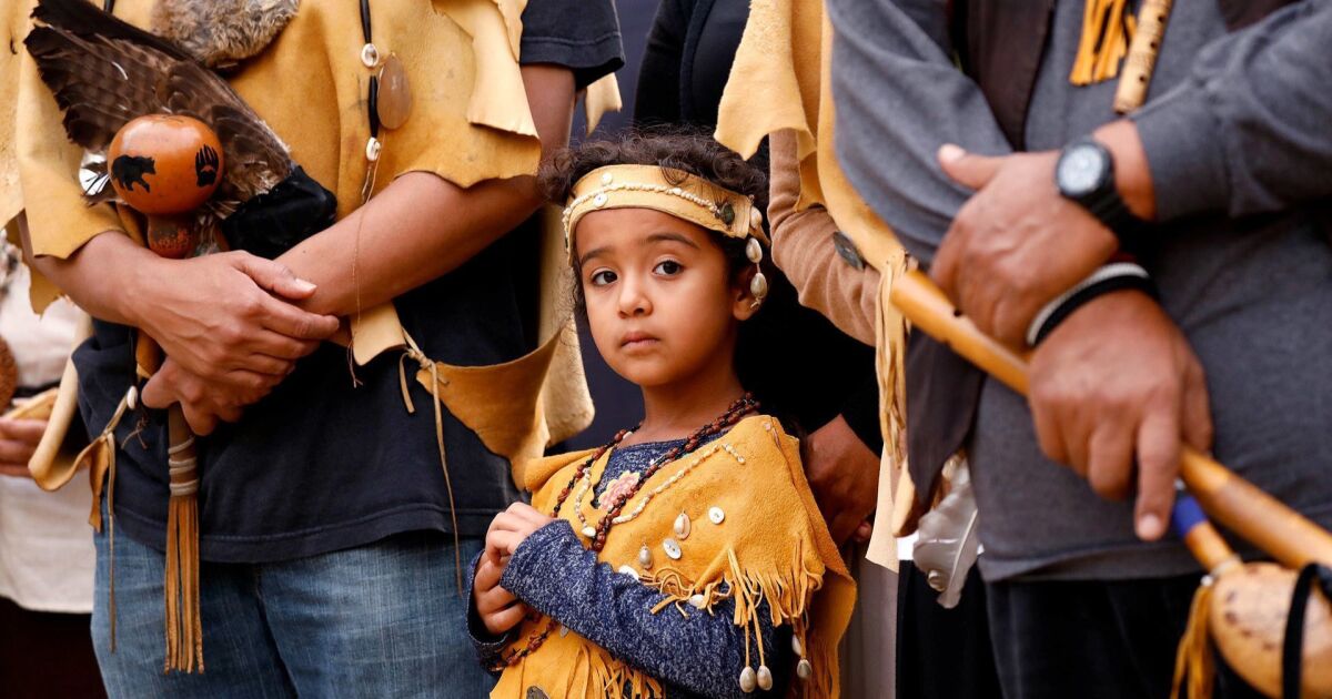 Los Angeles celebrates inaugural Indigenous Peoples Day Los Angeles Times