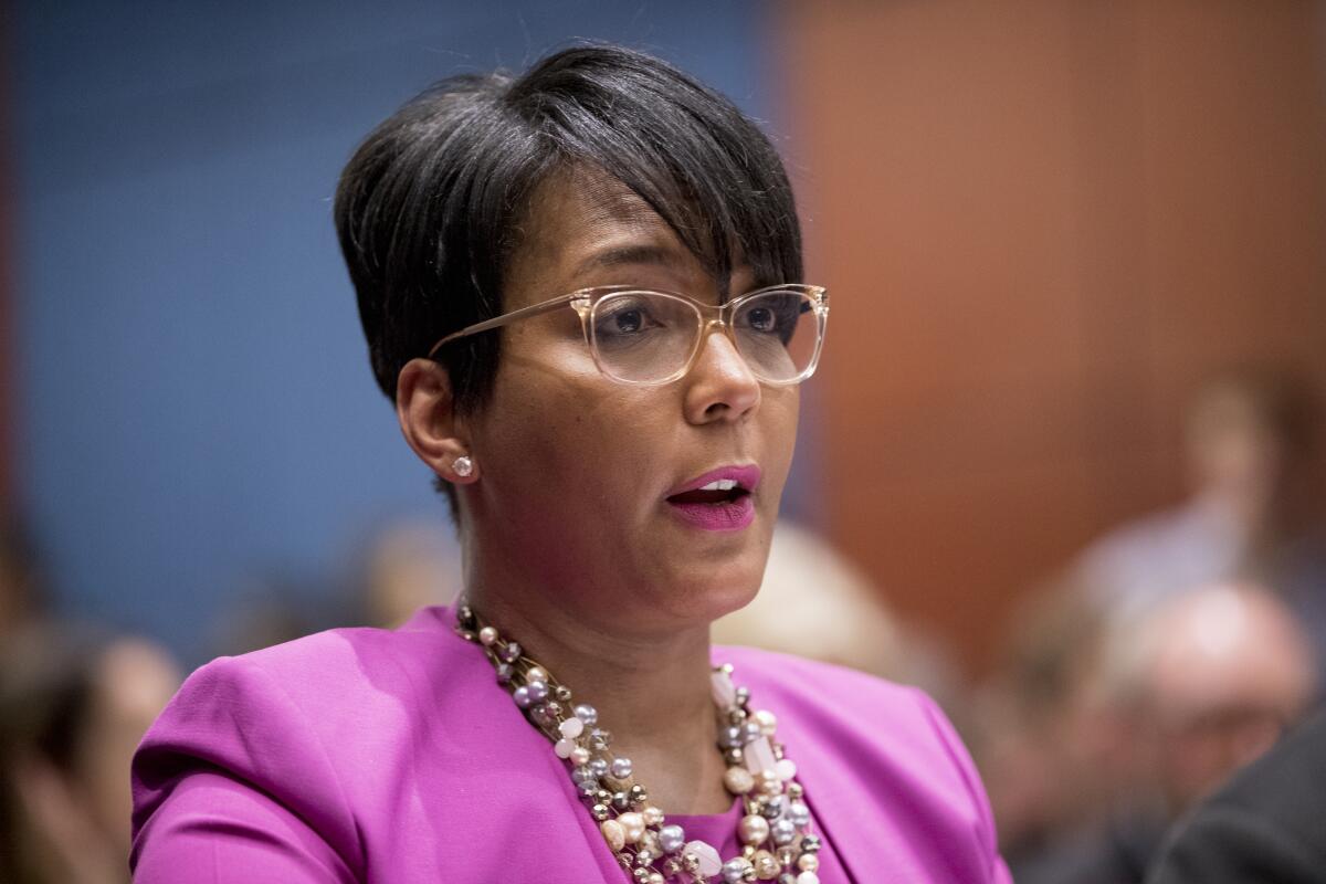 Atlanta Mayor Keisha Lance Bottoms has led her city amid a COVID-19 outbreak and protests against racial bias in policing.