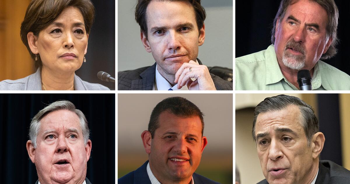 Will these six California GOP House members survive the new districts? Will these six California GOP House members survive the new districts?