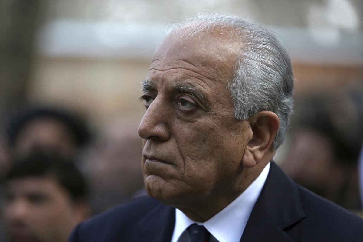 U.S. peace envoy Zalmay Khalilzad called for a reduction in violence by all sides in Afghanistan's protracted conflict.