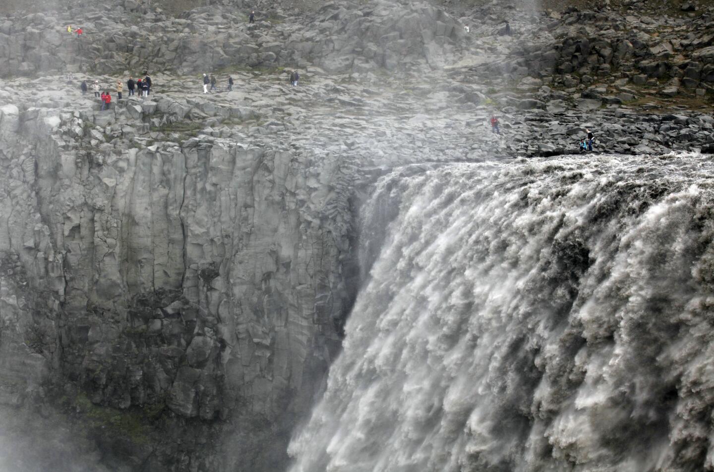 Dettifoss waterfall, northwest Iceland