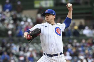 Chicago Cubs starting pitcher Justin Steele (35) delivers during the first inning.