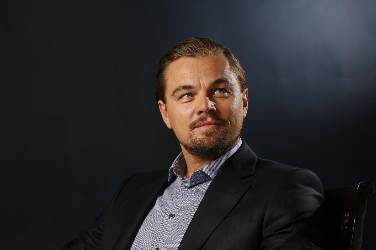 Leonardo DiCaprio is nominated for best performance by an actor in a motion picture – drama for "The Revenant."