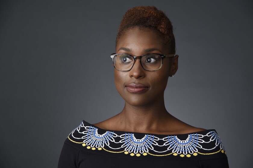 Issa Rae, star of the HBO series "Insecure," during the 2016 Television Critics Assn. Summer Press Tour at the Beverly Hilton.