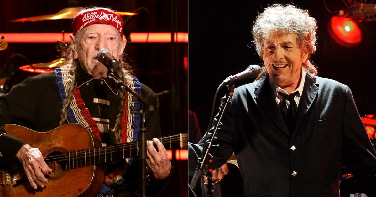 The 10 best moments from Willie Nelson and Bob Dylan at the Hollywood Bowl